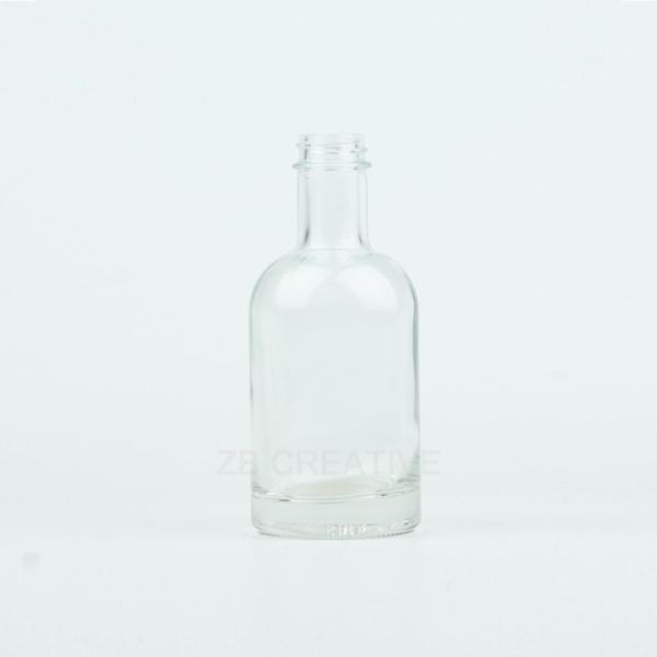 Flint Liquor Screw Top Glass Bottle For Gin 200ml 300g CY-751B