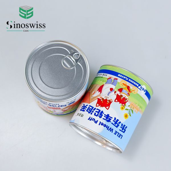 OEM Food Paper Cans Packaging Moisture Proof Cylindrical Paper Tube Anti Squeezing