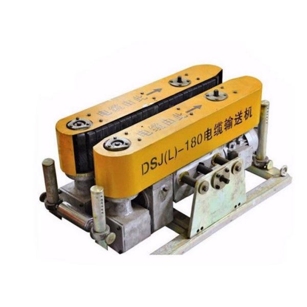 Easy Fast Using Underground Cable Pusher Machine , Low Noise Cable Hauling Machine
