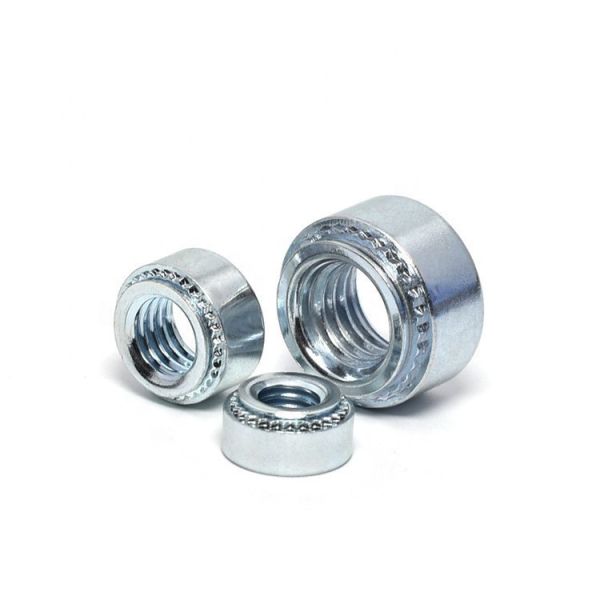 Carbon Steel Zinc Plating Self Clinching Nuts M5 M6 M8 M10 M12 High Strength Locking