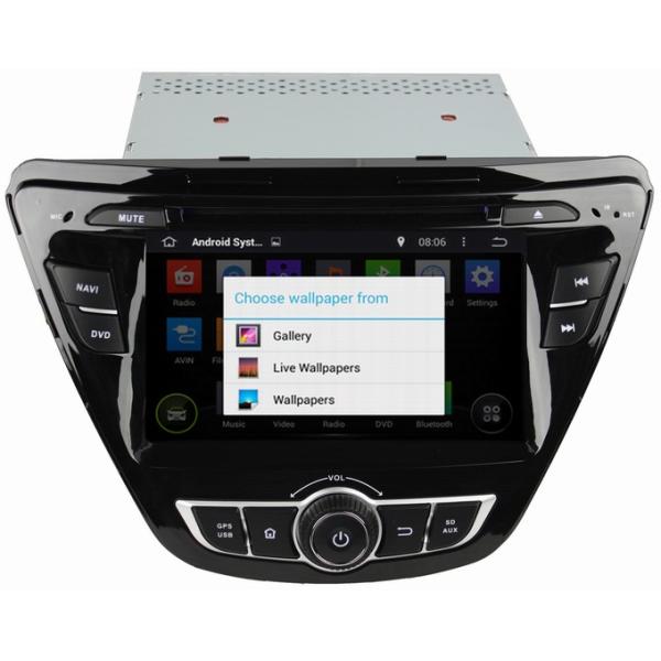Ouchuangbo Car GPS Navigation Stereo DVD Player Hyundai Elantra 2014 Android 4.4 3G Wifi Bluetooth Radio OCB-7057D