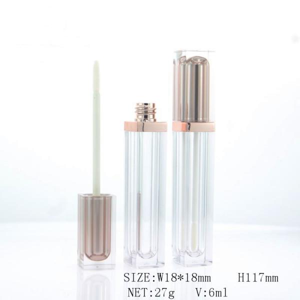 Eco Friendly Spot 6ml Empty Wand Lip Gloss Tubes Shiny 35g