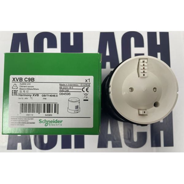 Schneider Electric XVB-C9B | Harmony XVB 70mm Buzzer, 12-48V AC/DC, IP66