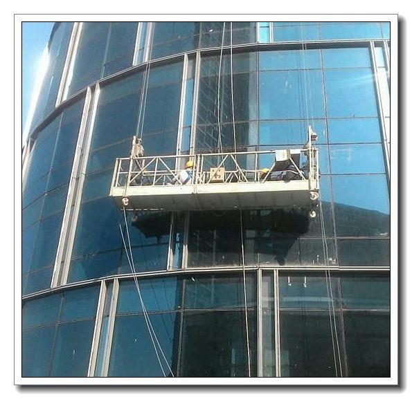 Galvanized steel 6 meters ZLP630 suspended cradle platform for cleaning