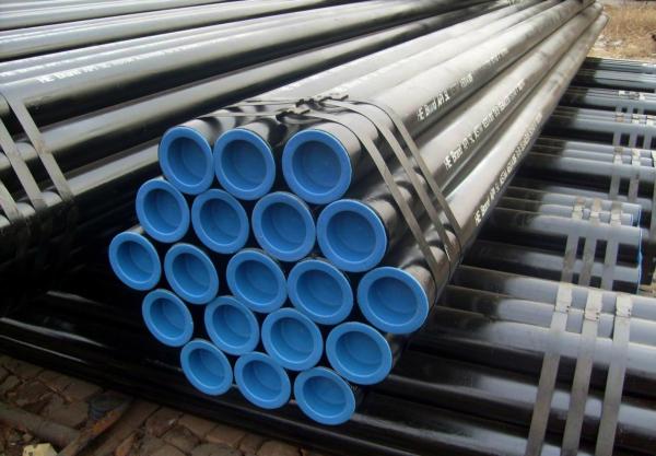 API 5L / ASTM A106 GR B Seamless Pipe Metallic Color Steel Pipe For Construction