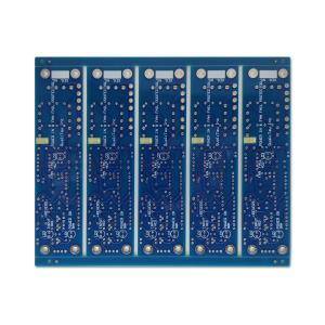 Cu слоя 8mil PTEF Alu доски 4 PCB 70um HASL HDI с голубой маской припоя
