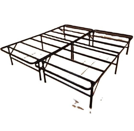 Upgrade Your Sleep Experience with our Simple and Durable Folding King Iron Frame Bed