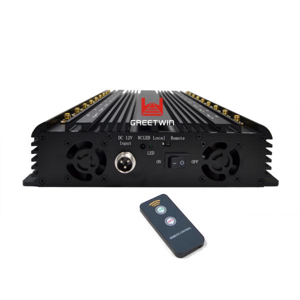 18 Antennas 2G 3G 4G WiFi 2.4G Full Bands 130MHz-6GHz Jammer(GW-JA18)