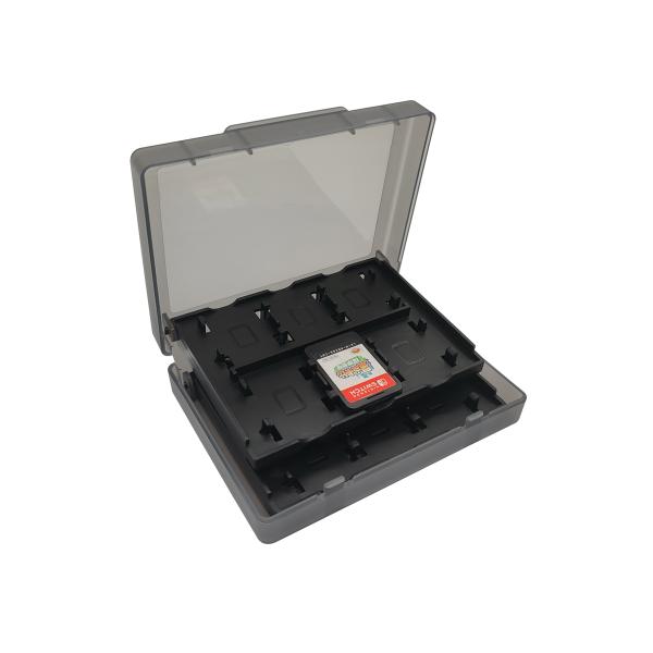 Double-Layer 24 Slots Transparent Game Card Case for Nintendo Switch 2