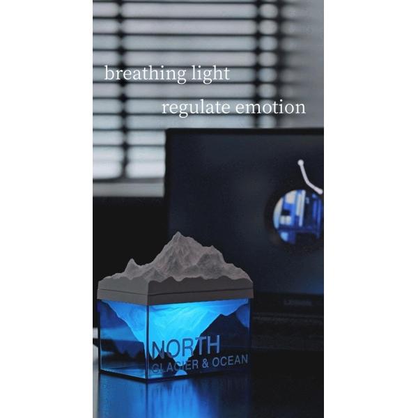 Iceberg Diffuser Stone Decoration Car Aromatherapy Essential Oil Bedroom Without Fire Aromatherapy Night Light