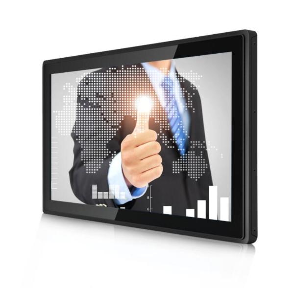 27 polegadas robusto e durável embutida touch screen PC para ambientes industriais