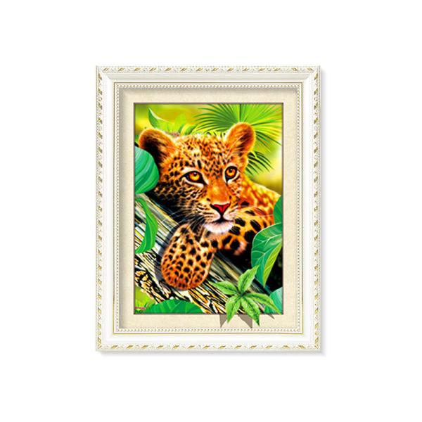 0.6mm PET 5D Lenticular Printing Services With Cute Animal Photos For Gift / Advertisement