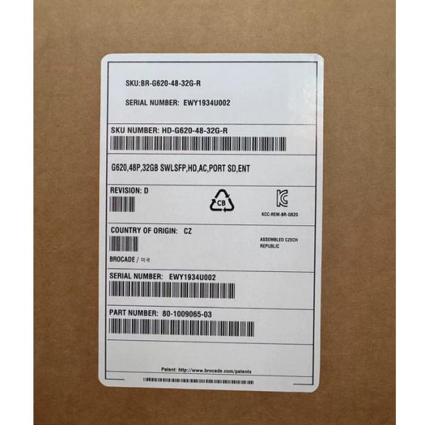 BR-G620-48-32G-R Brocade G620 Switch with 48 x 32Gb SFP+ Ports FOS9.1  FOS9.2 48 port Preco