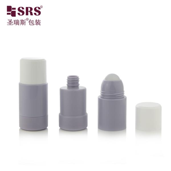 50ml PP PCR Refillable Roll On Bottle for Cosmetics