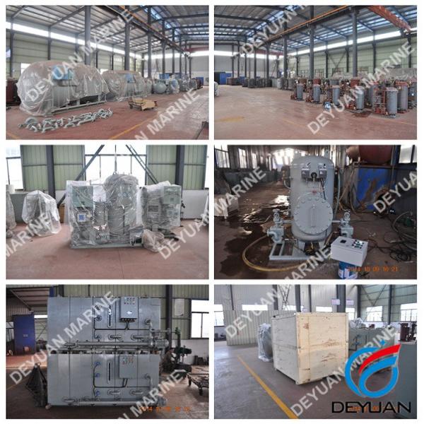Easily Operation 0.25 M3 / H Bilge Water Separator 15 PPM In Ship