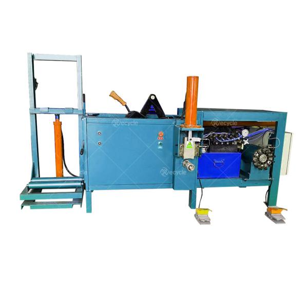Easy Operation Waste Copper Wire Scrap Electric Motor Recycling Machine Blue Advantage