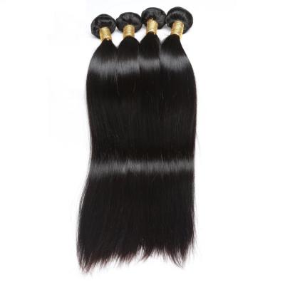 O cabelo humano do Virgin do nível superior empacota extensões, polegada lisa de seda do cabelo reto 12-30