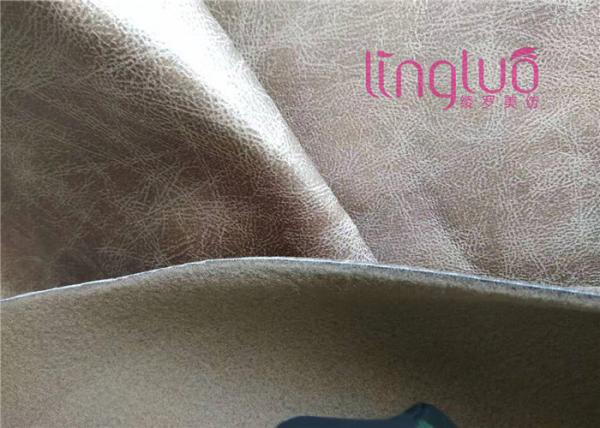 Classical Bronzing Waterproof Material Fabric Tear Resistant Imitation Artificial Leather
