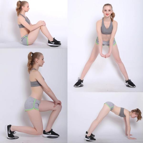 Set of 2 Gliding Core Sliders for Improved Balance Abdominals Strengthening Fat Burning with Slider Discs