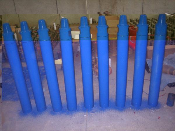 1.7-2.5Mpa Work Pressure QL 60 Hammer , Gold Color Water Well Drilling Tools