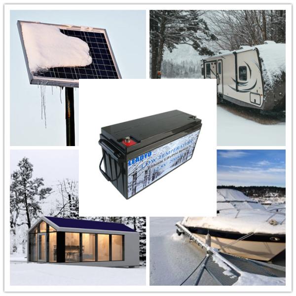 Случай ABS батареи 12V 150Ah низкой температуры LiFePO4 холода