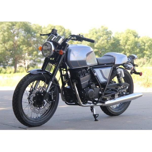 Safe Fast Gas Powered Motorcycle , Gas Engine Motorcycle Air Cooled Cooling System