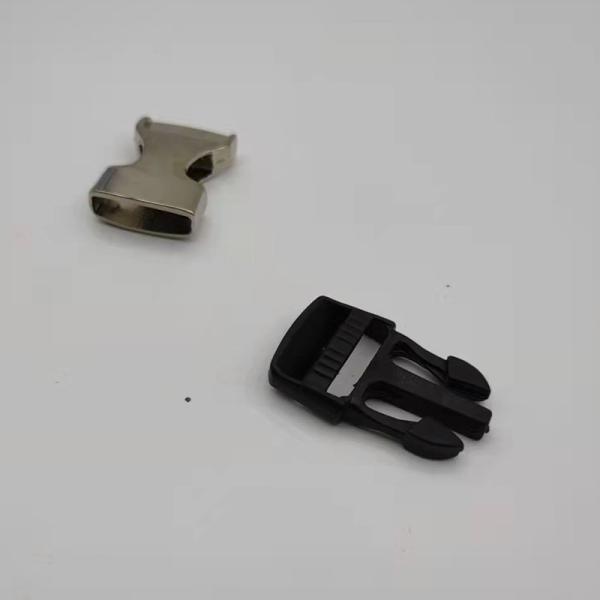 POM PVC Field Repair Buckle 38mm Rose Gold Side Release Buckle