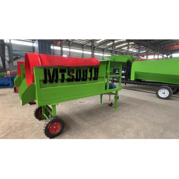 Small Processing Capacity Mobile Rotary Screening Equipment with High Recovery Rate