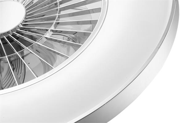 Ceiling Fan Light with Chrome Plated Frame