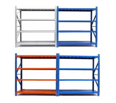 4 Shelf 600mm Boltless Metal Shelving Units Pallet Racking Mesh Shelves Garage