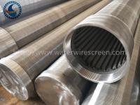 O Downhole do fio do perfil de AISI 304 entalhou o tubo para Wells geotérmica