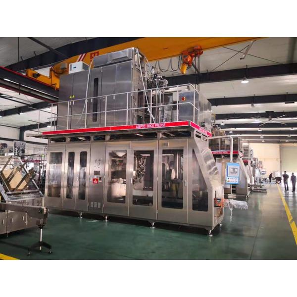 6000 упаковок/час УТУ-машина для наполнения молока с стоячим мешком и типом упаковки молока