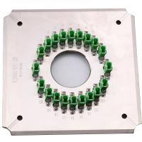 Conector de lustro dos dispositivos elétricos E2000apc 20 da fibra ótica ao cabo de remendo