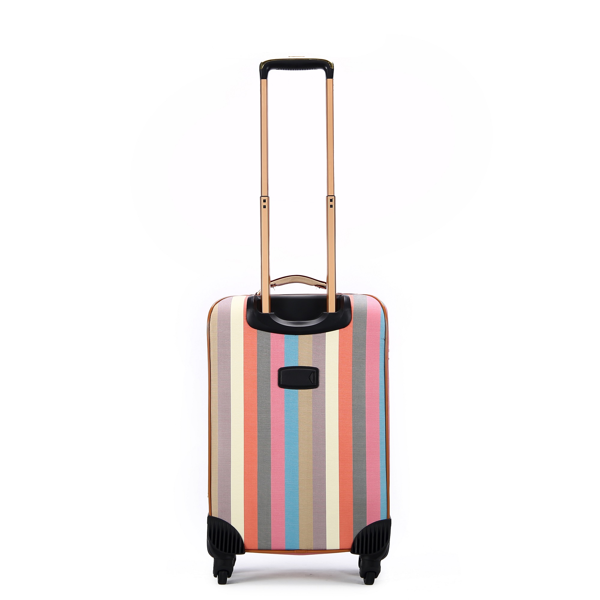 2 Piece Business Travel Luggage Set Leather Carry-On Suitcases with Spinner Caster Boarding Case for Meetings