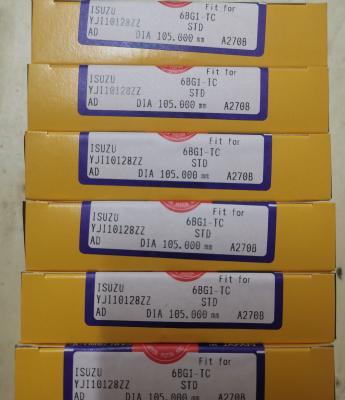 6BG1-TC ISUZU Piston Ring 105*3.5+2.5+4.0 Car Engine Parts 1-12121-115-0