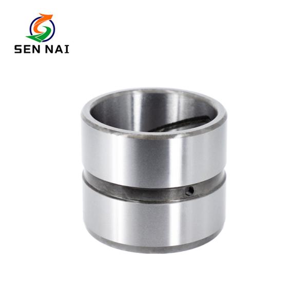 OEM Metric Steel Sleeve Bushings with Wear Resistance and Customized Size in Steel+Porous Bronze+PTFE