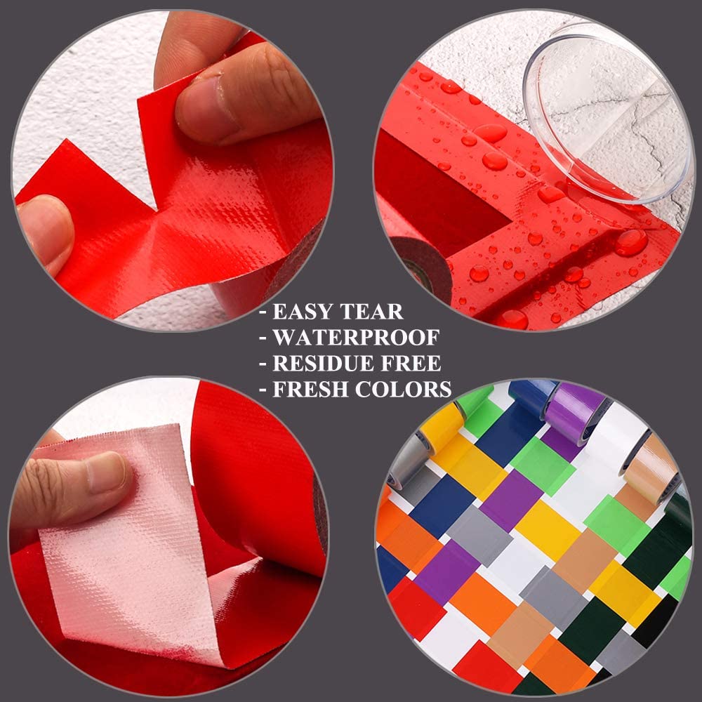 Cloth Duct Tape лента воздуховода клейкой ленты упаковки 0.22мм сильным прилипателем покрашенная водоустойчивая