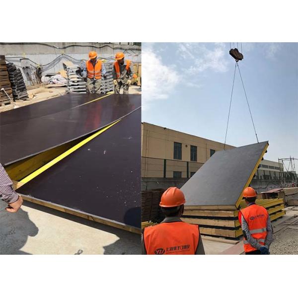 Fair - Faced Concrete Project Timber Beam And Plywood Customized Size