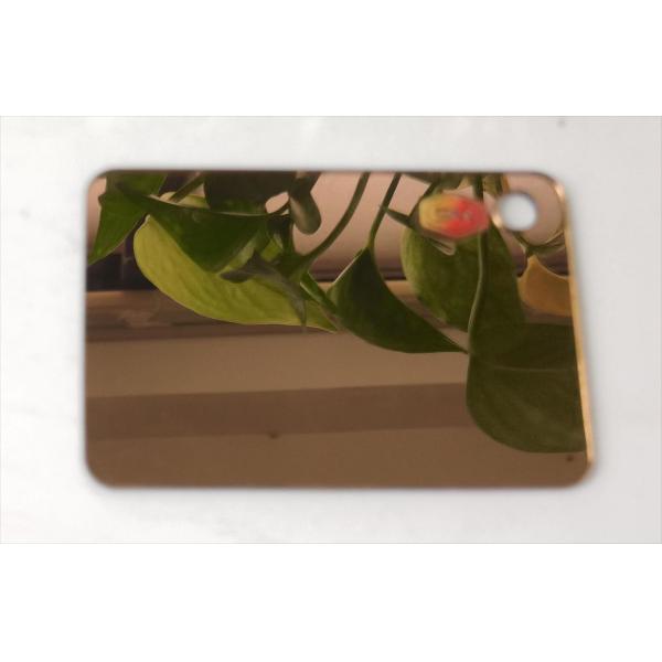 1 мм 1220*1830 мм Золото Золотое зеркало Акриловый лист для рекламы Знак и письмо