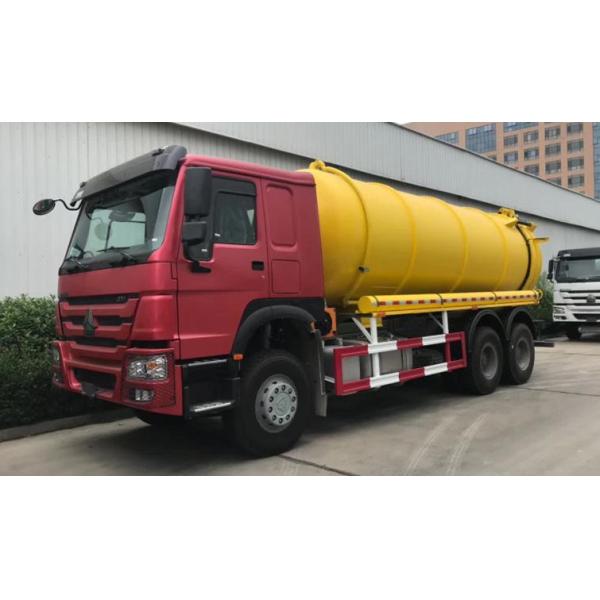 Dongfeng Foton 6X4 4X2 Sewage Suction Tanker Truck 420HP Housepower Hw19710 Gear Box
