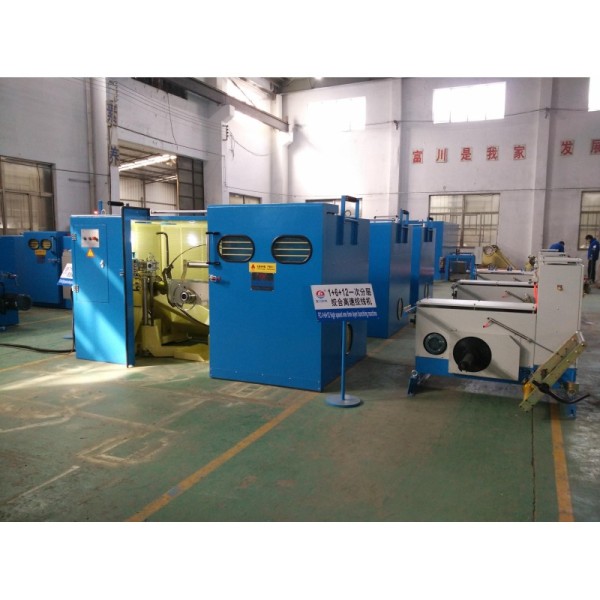 Sky Blue Or Apple Green Wire Bunching Machine Twister Diameter 630mm Equipment