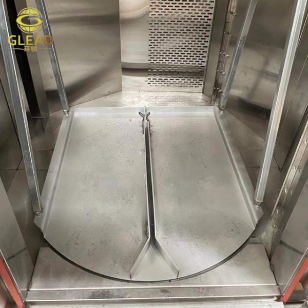 Высокотемпературная отдельно стоящая газовая плита с электрической встроенной газовой плитой 64 подносов без горелок