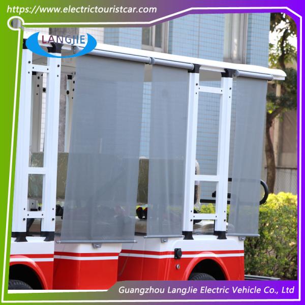11 Passenger Electric Tourist Car AC Motor 72V With Max.Speed 30km/H For Hotel