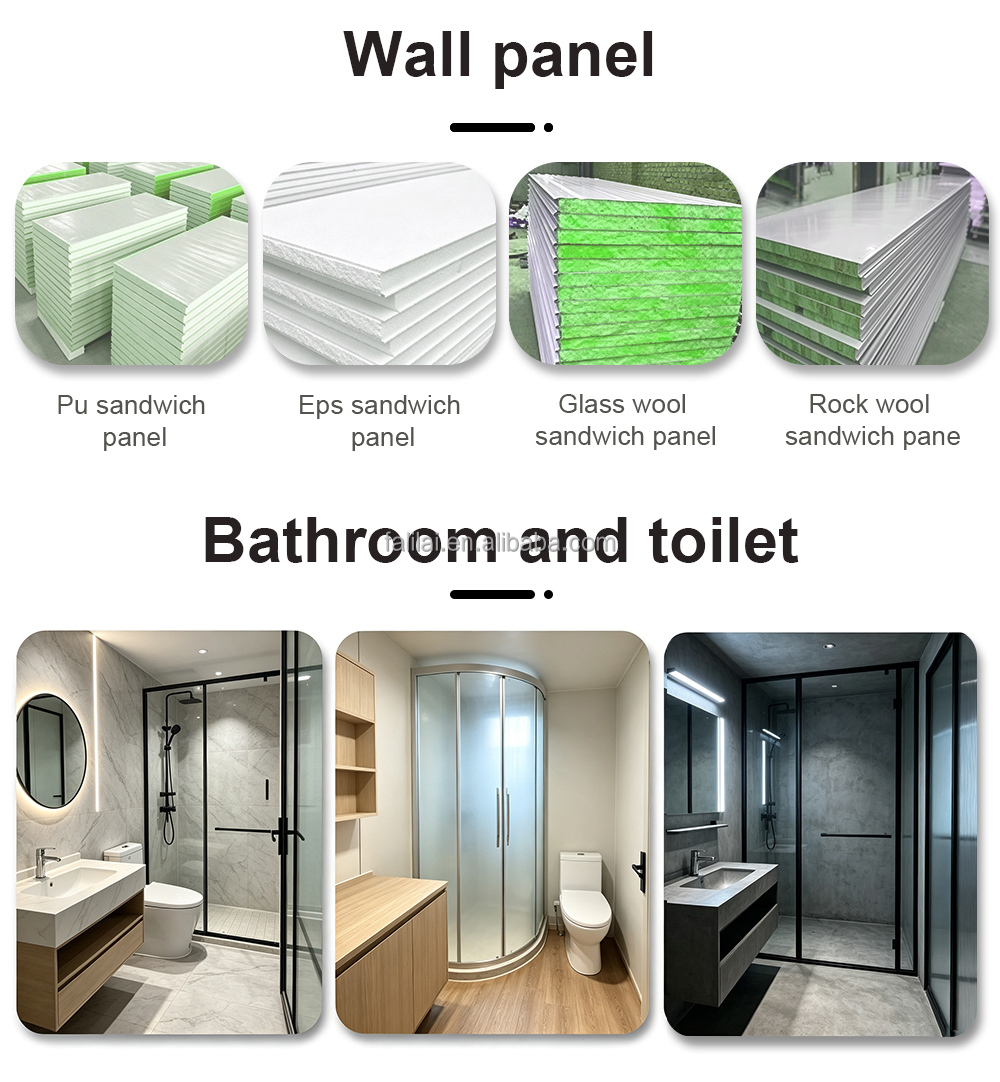 High Quality Easy Assembly 20ft Folding Container House Modular Container Unit Portable Site Office Prefab Dormitory Bathroom