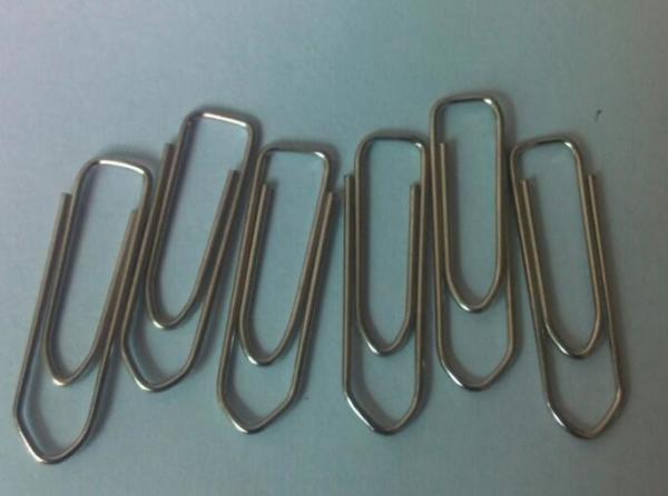 Hot Factory Sales100pcs/Box Boat Shaped Nickel Metal Paper Clips