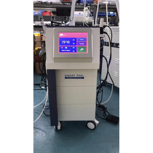 PDT Red Blue Green Yellow Led Light Therapy Machine , Hydrodermabrasion Facial Machine