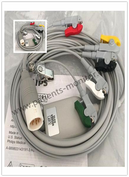 L'agrafe de la borne 5 de Philip 12 d'accessoires mènent l'équipement d'hôpital de dispositif médical de travail de la norme 989803143191 de l'Europe bien