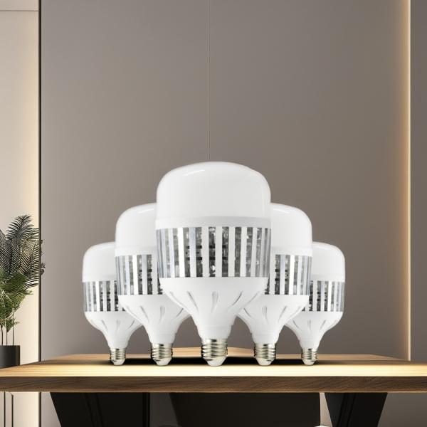2 LED Bulb Light E27 B22 Base Types Living Room Bulb Lamp 80W for Project Installation
