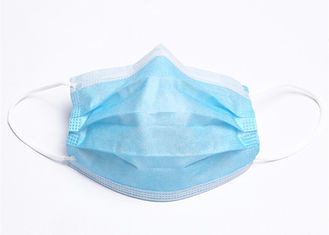 Eco Friendly Medical Surgical Face Mask Light Weight With Elastic Earloop