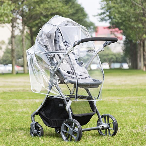 EVA Customize Weather Shield Clear PVC Baby Stroller Rain Cover